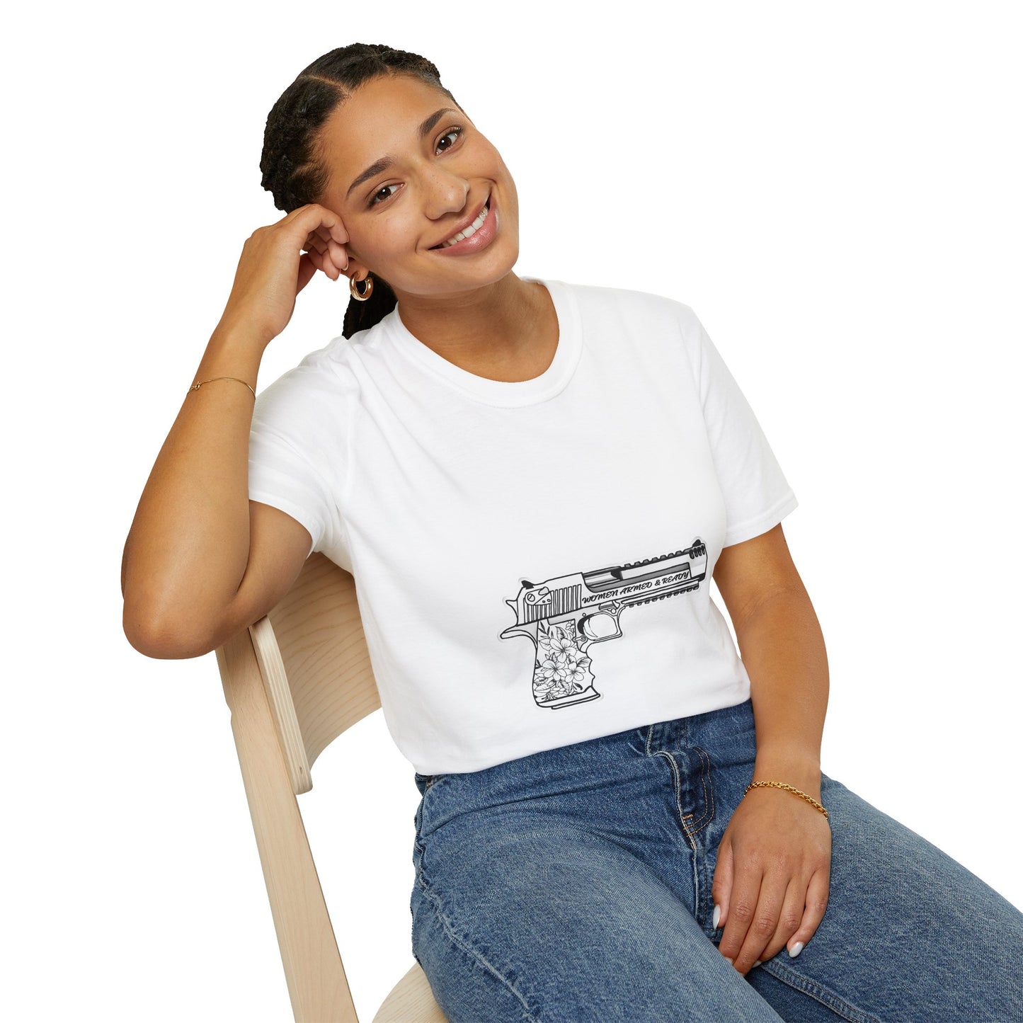 Women Armed & Ready Pistol T-Shirt