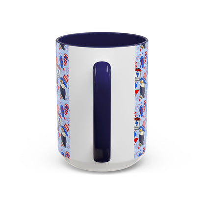 Patriotic Accent Coffee Mug