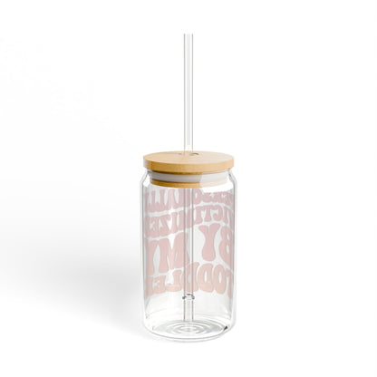 'Personally Victimized By My Toddler' Funny Sipper Glass | 16oz