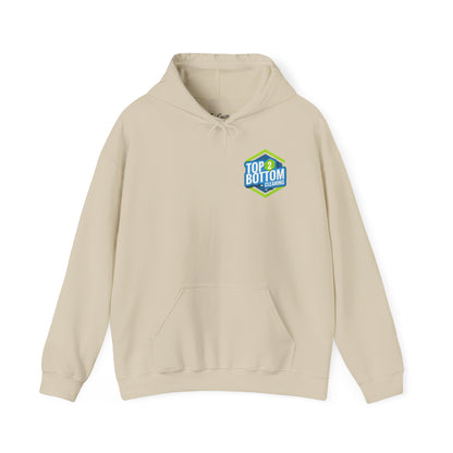 Top 2 Bottom Cleaning Hooded Sweatshirt