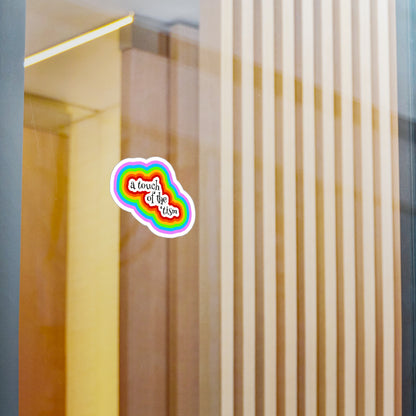 A Touch Of The 'Tism Colorful Kiss-Cut Vinyl Decals