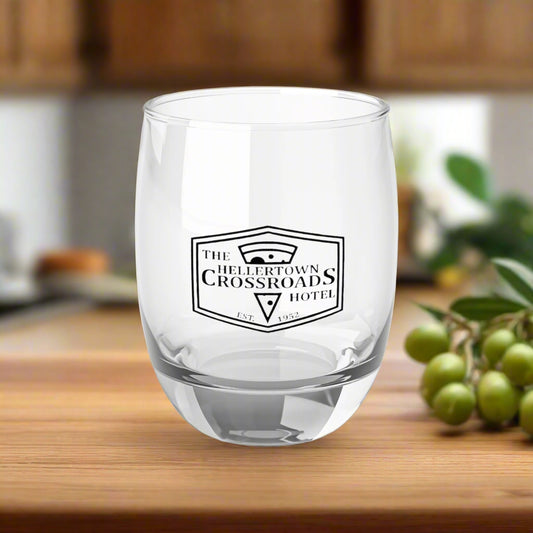 Whiskey Glass 6oz - Hellertown Crossroads Hotel