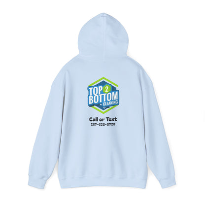 Top 2 Bottom Cleaning Hooded Sweatshirt