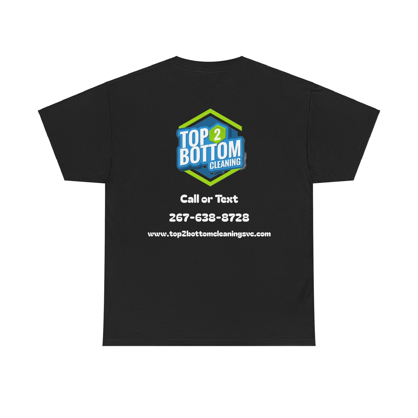 Top 2 Bottom Cleaning Cotton Tee