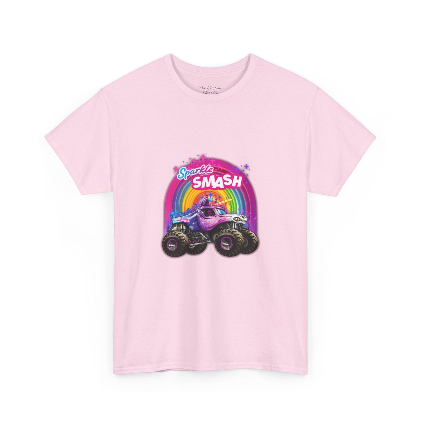 Monster Truck Rainbow Tee — "Smash"  Graphic T-Shirt