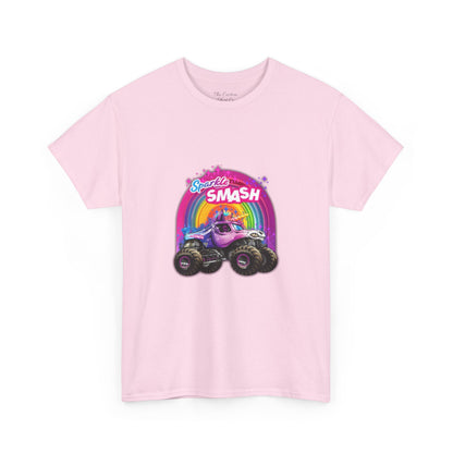 Monster Truck Rainbow Tee — "Smash"  Graphic T-Shirt