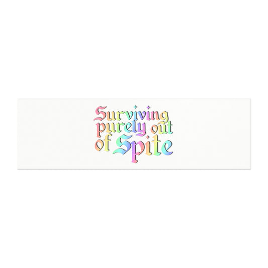 Surviving Purely Out of Spite Car Magnet