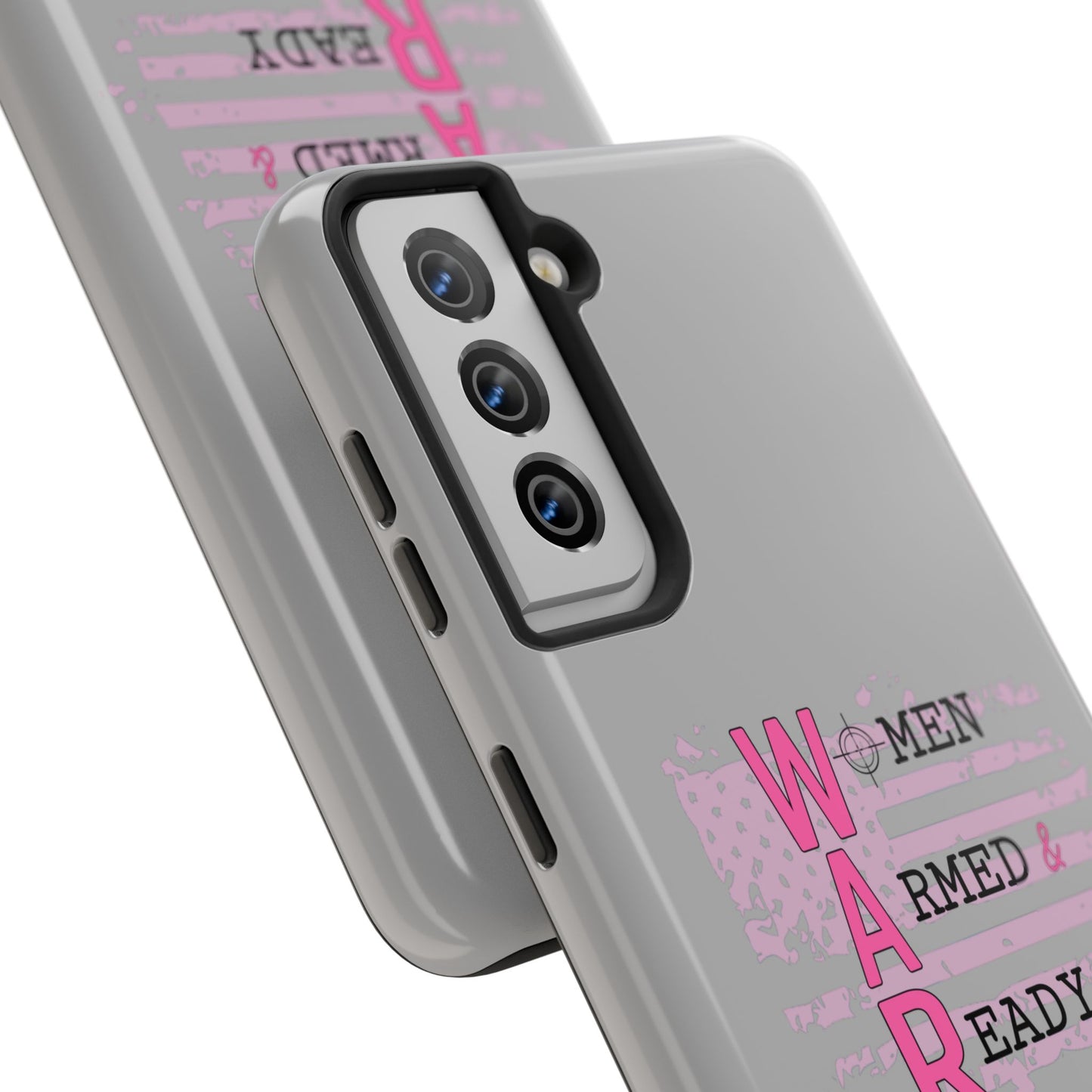 Women Armed & Ready Tough Phone Cases