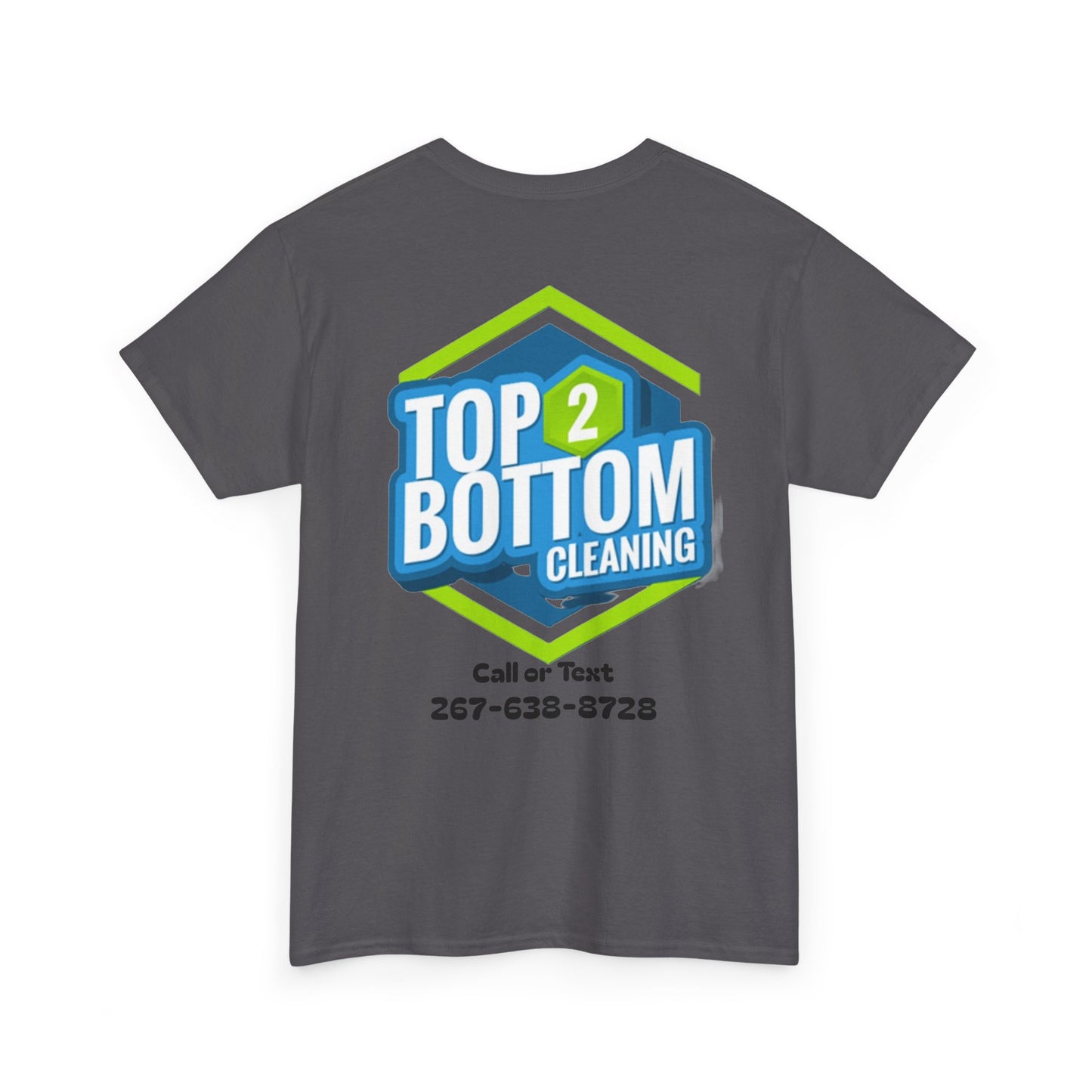 Top 2 Bottom Cleaning Cotton Tee