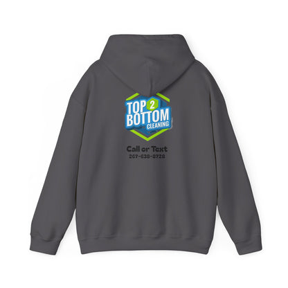 Top 2 Bottom Cleaning Hooded Sweatshirt