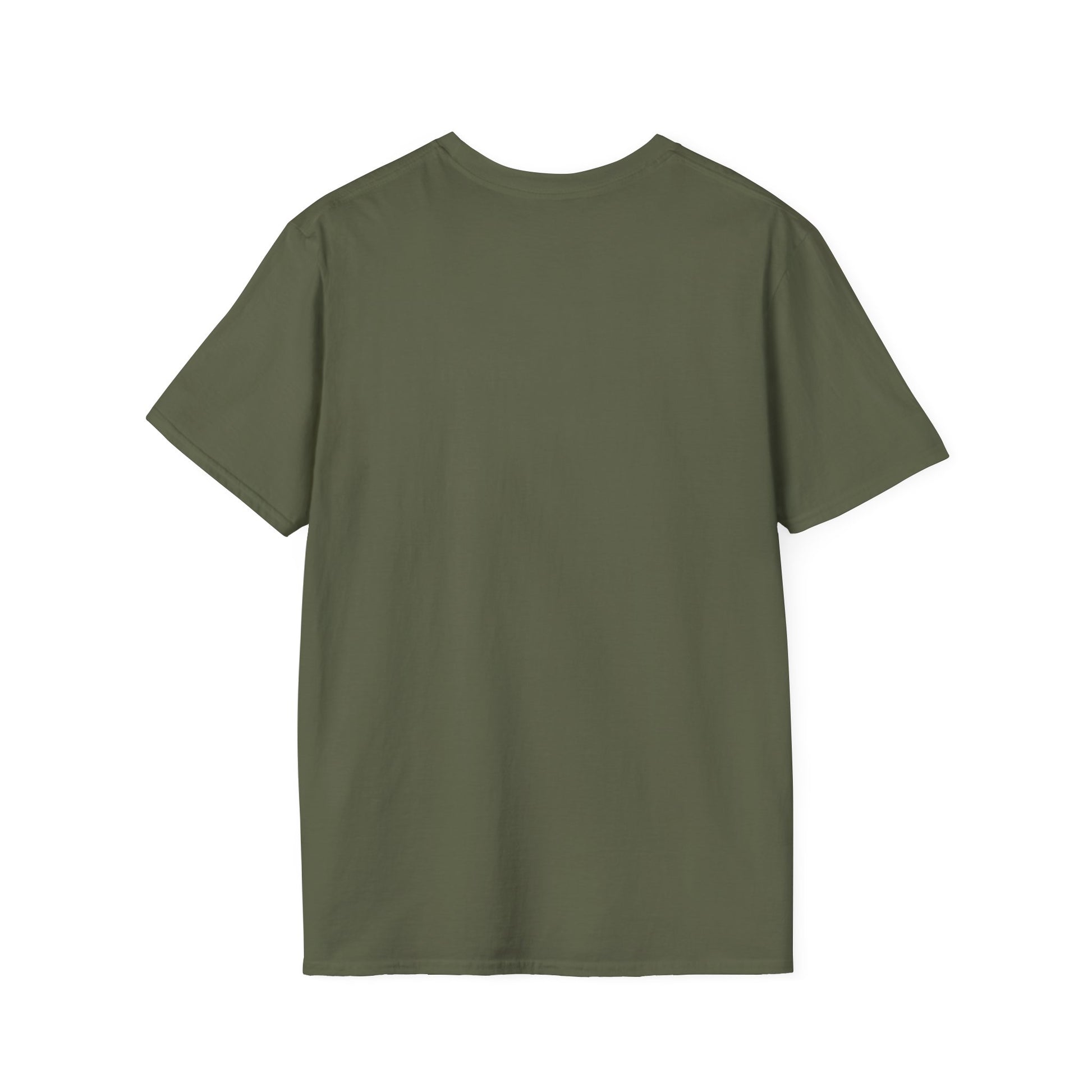 custom vintage flower shirt green back
