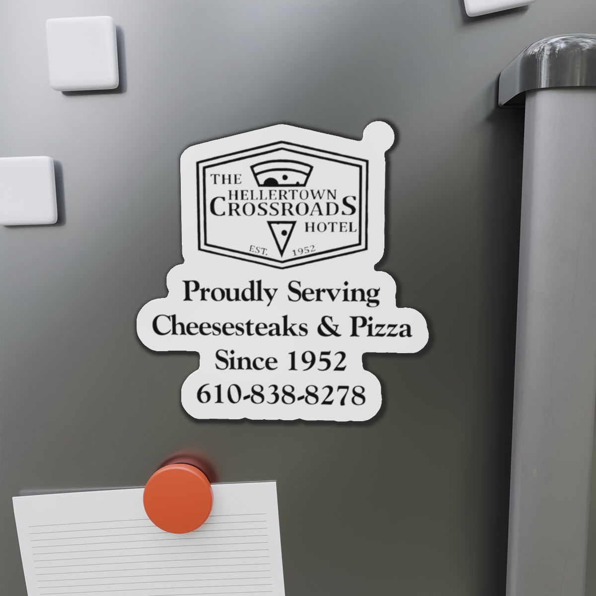 Die-Cut Magnet - Hellertown Crossroads Hotel