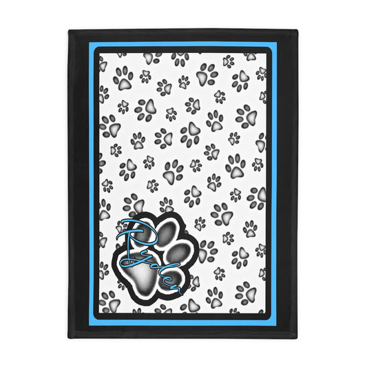 Ryder Plush Fleece Dog Blanket