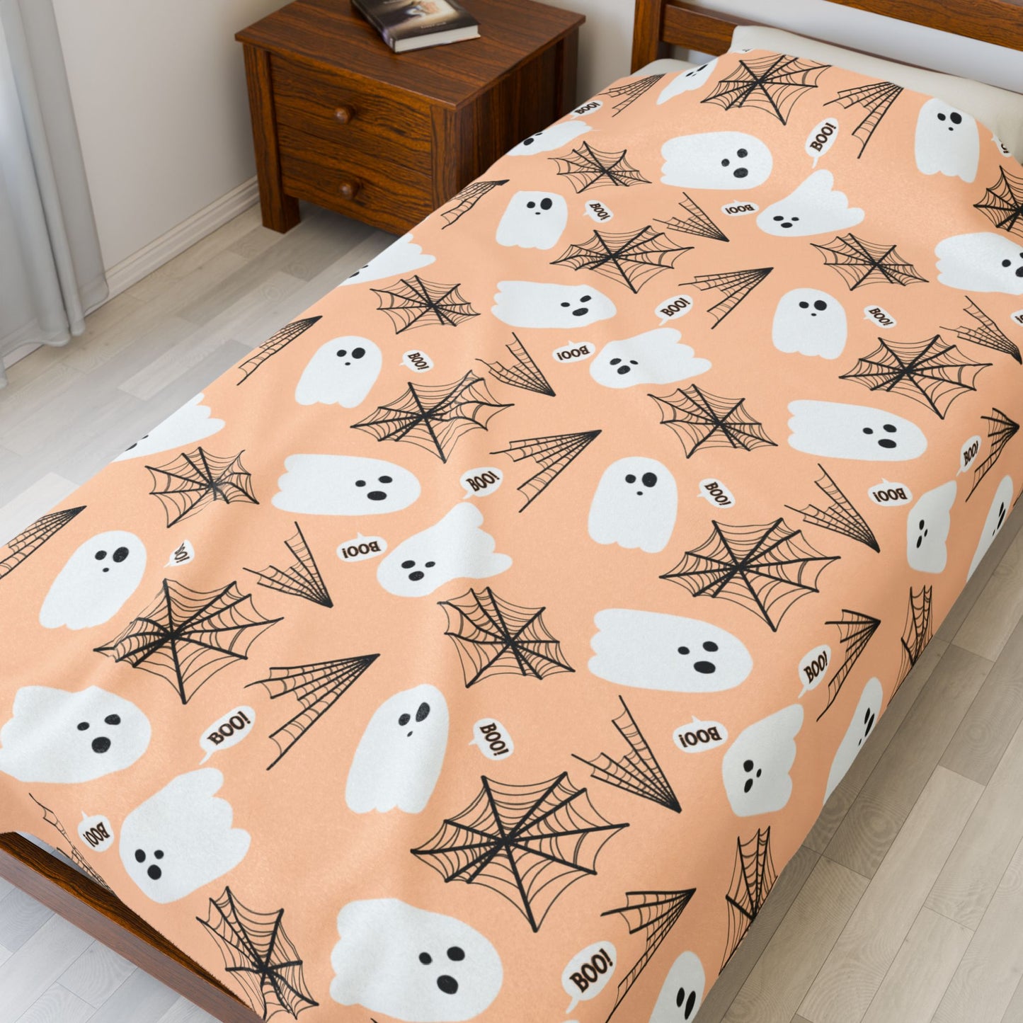 Halloween Ghosts Plush Blanket