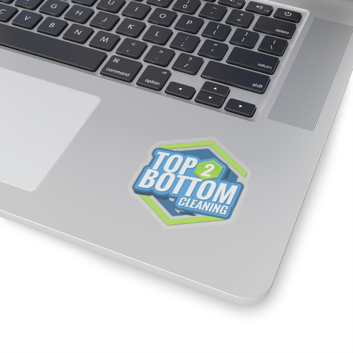 Top 2 Bottom Cleaning Kiss-Cut Stickers - Perfect for Home and Office Decor