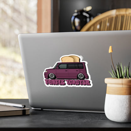 Purple Toaster Vinyl Decals