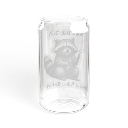 Born To Dilly Dally 16oz Sipper Glass