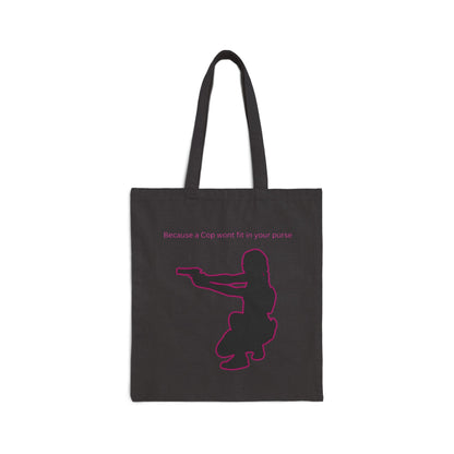 Women Armed & Ready Cotton Canvas Tote Bag