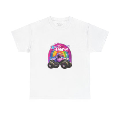 Monster Truck Rainbow Tee — "Smash"  Graphic T-Shirt