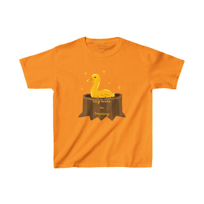 Silly Goose in Training Kids Tee