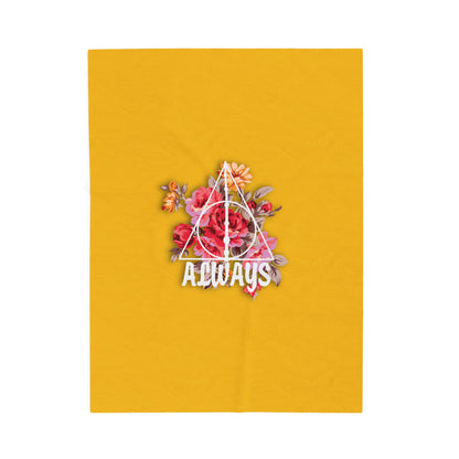 Hufflepuff always blanket yellow Harry Potter