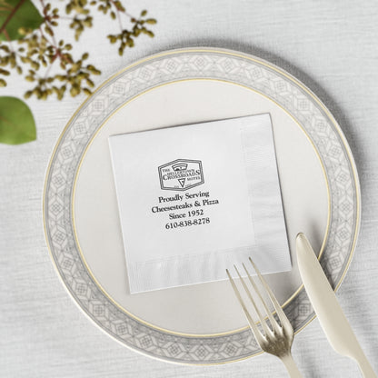 Cocktail Napkins - Hellertown Crossroads Hotel Design
