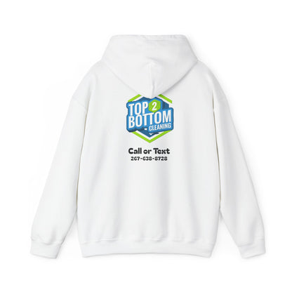 Top 2 Bottom Cleaning Hooded Sweatshirt