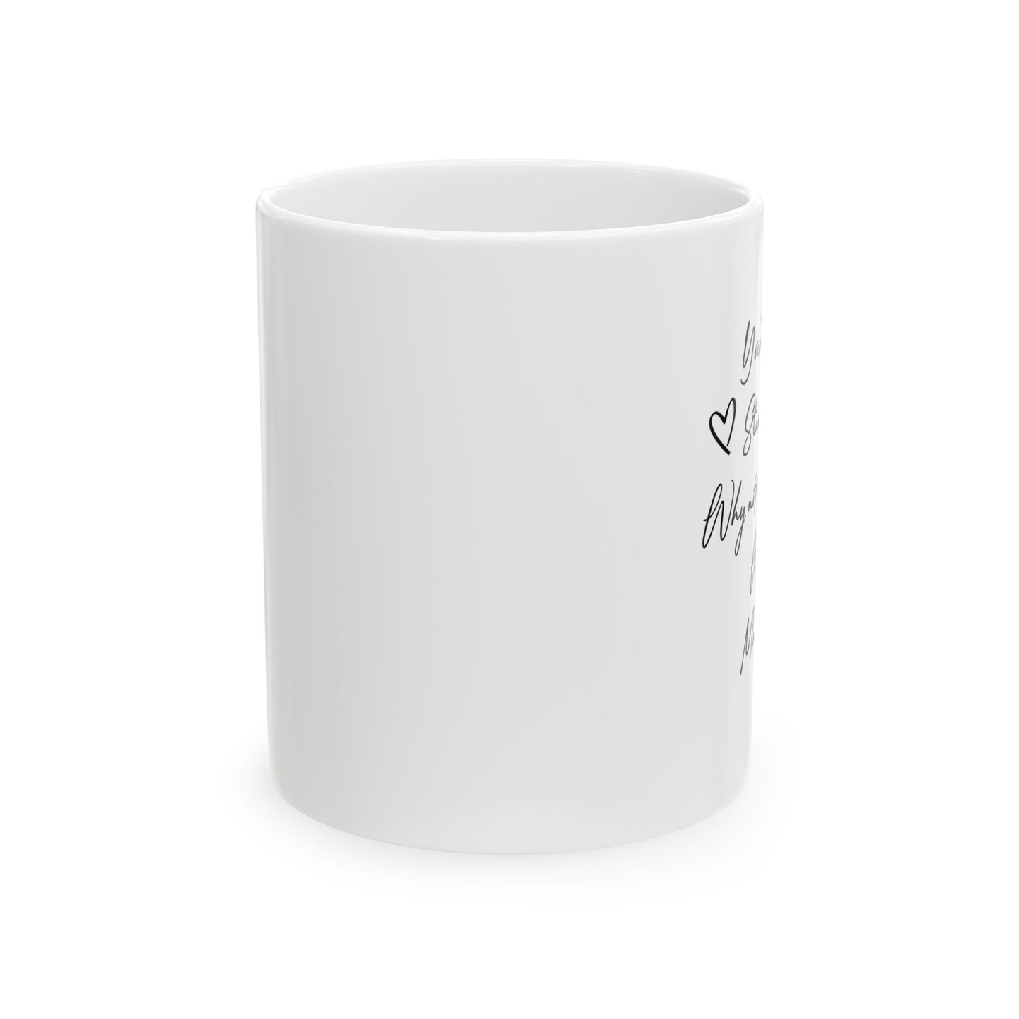 Custom Wedding Proposal Ceramic Mug