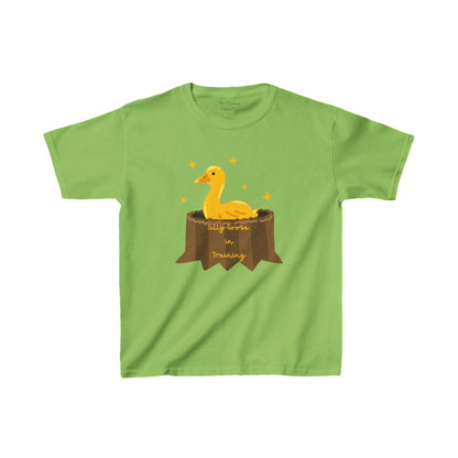 Silly Goose in Training Kids Tee