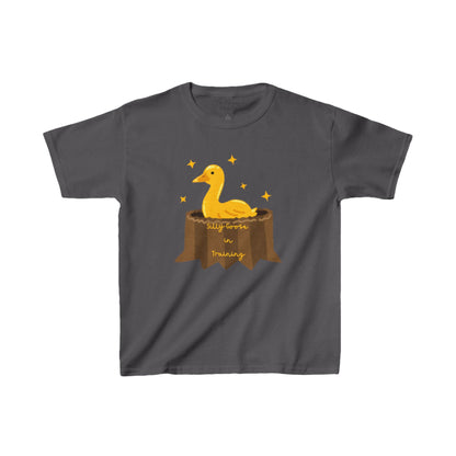 Silly Goose in Training Kids Tee