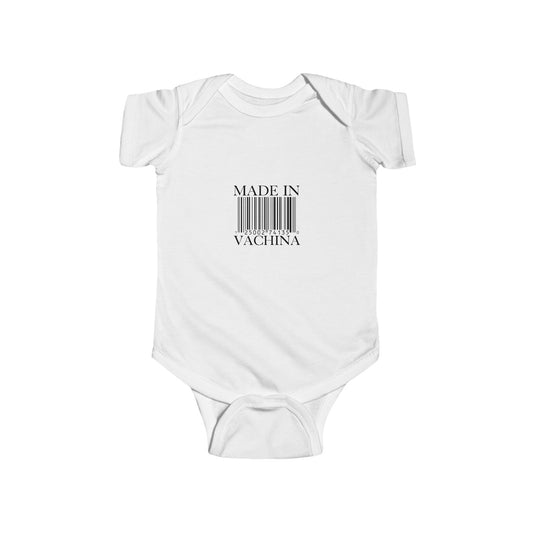 'Made in Vachina' Infant Bodysuit - One-Piece Onesie