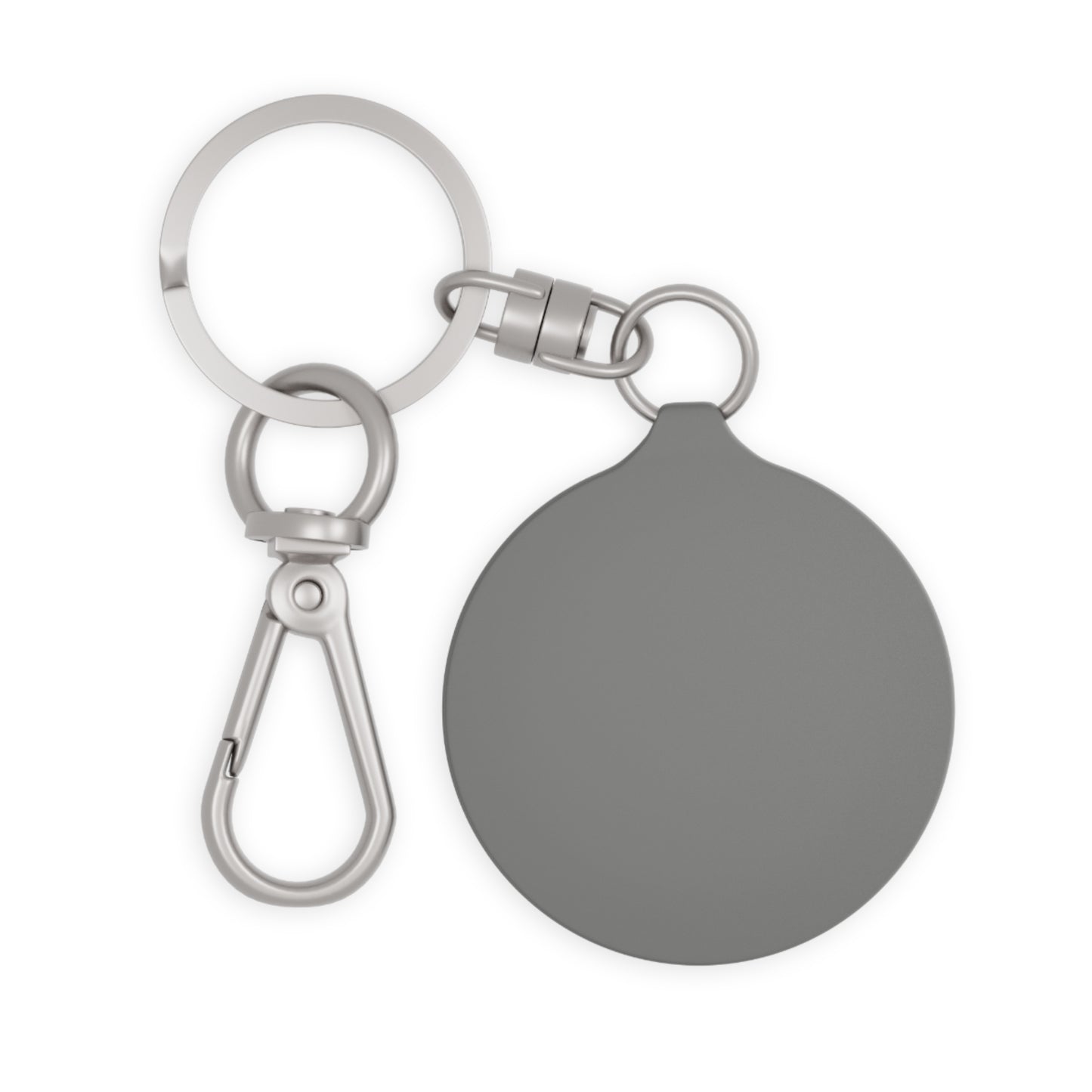 White Keyring Tag – Hellertown Crossroads Design