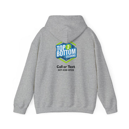 Top 2 Bottom Cleaning Hooded Sweatshirt