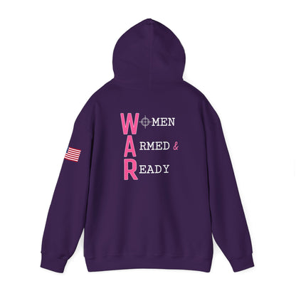 Women Armed & Ready Hooded Sweatshirt