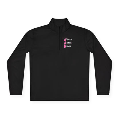 Women Armed & Ready Quarter-Zip Pullover