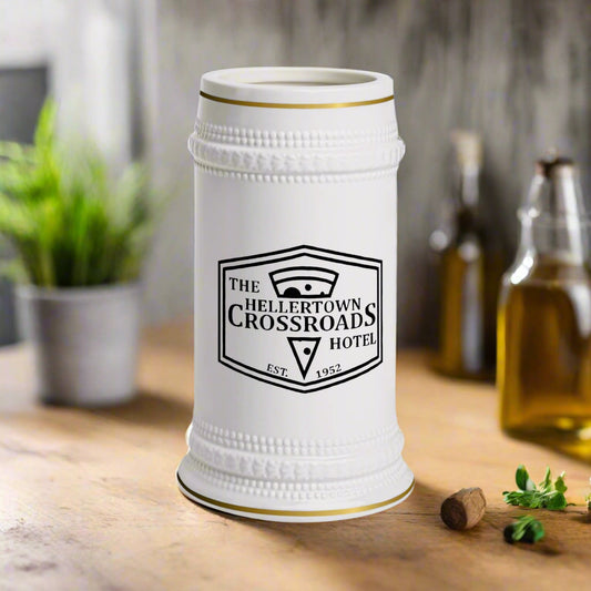 Beer Stein Mug 22oz - Hellertown Crossroads Hotel