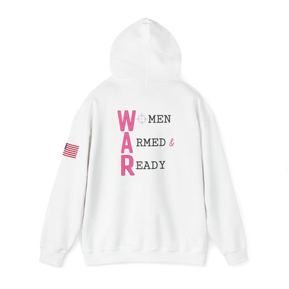 Women Armed & Ready Hooded Sweatshirt