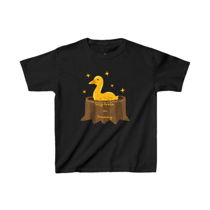 Silly Goose in Training Kids Tee