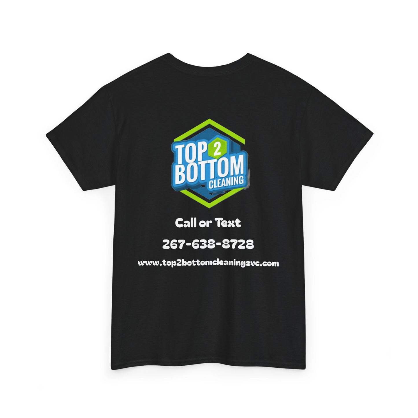 Top 2 Bottom Cleaning Cotton Tee