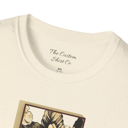 custom vintage flower shirt sand neck