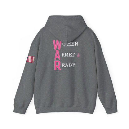 Women Armed & Ready Hooded Sweatshirt