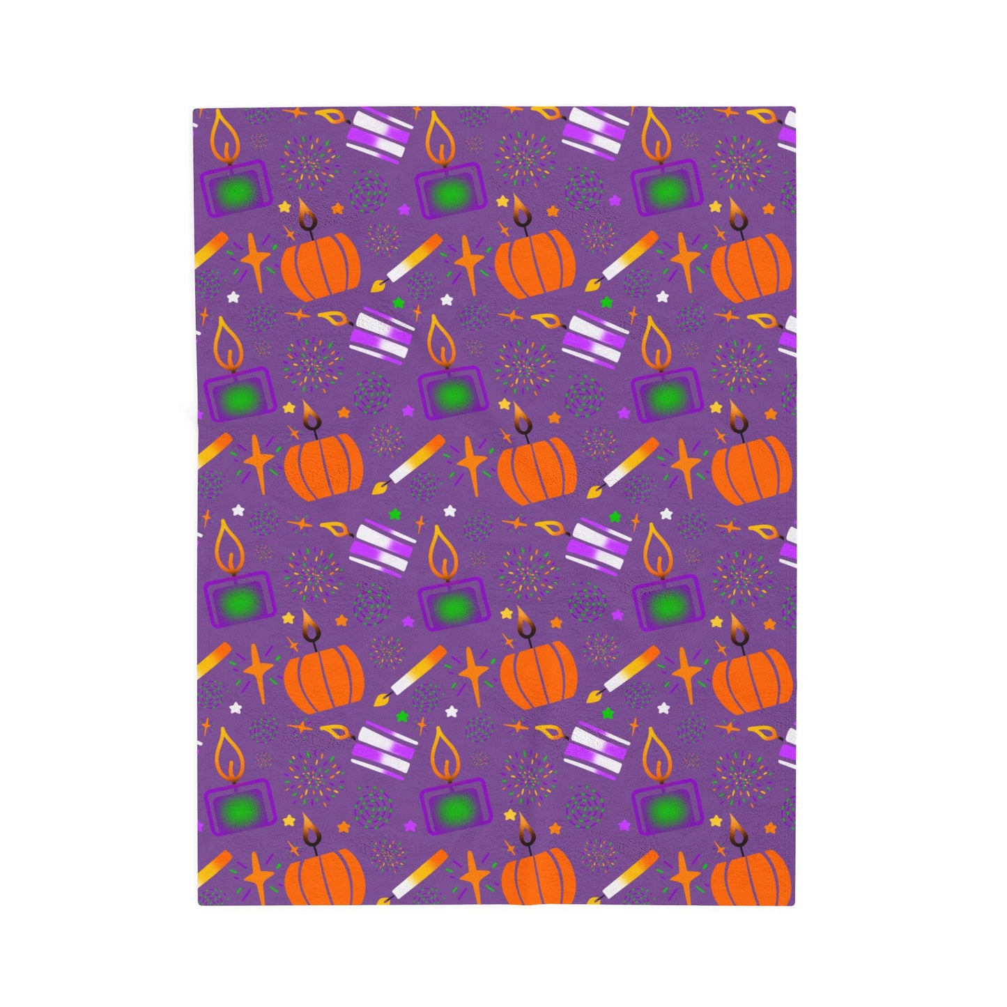 Halloween Velveteen Plush Blanket