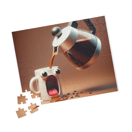 Funny Coffee Moment Puzzle - 110 to 1014 Pieces
