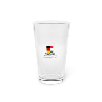 Hilltown German Club Pint Glass, 16oz