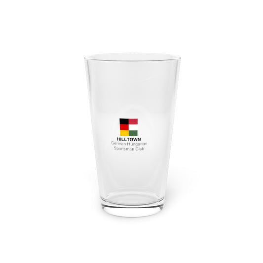 Hilltown German Club Pint Glass, 16oz