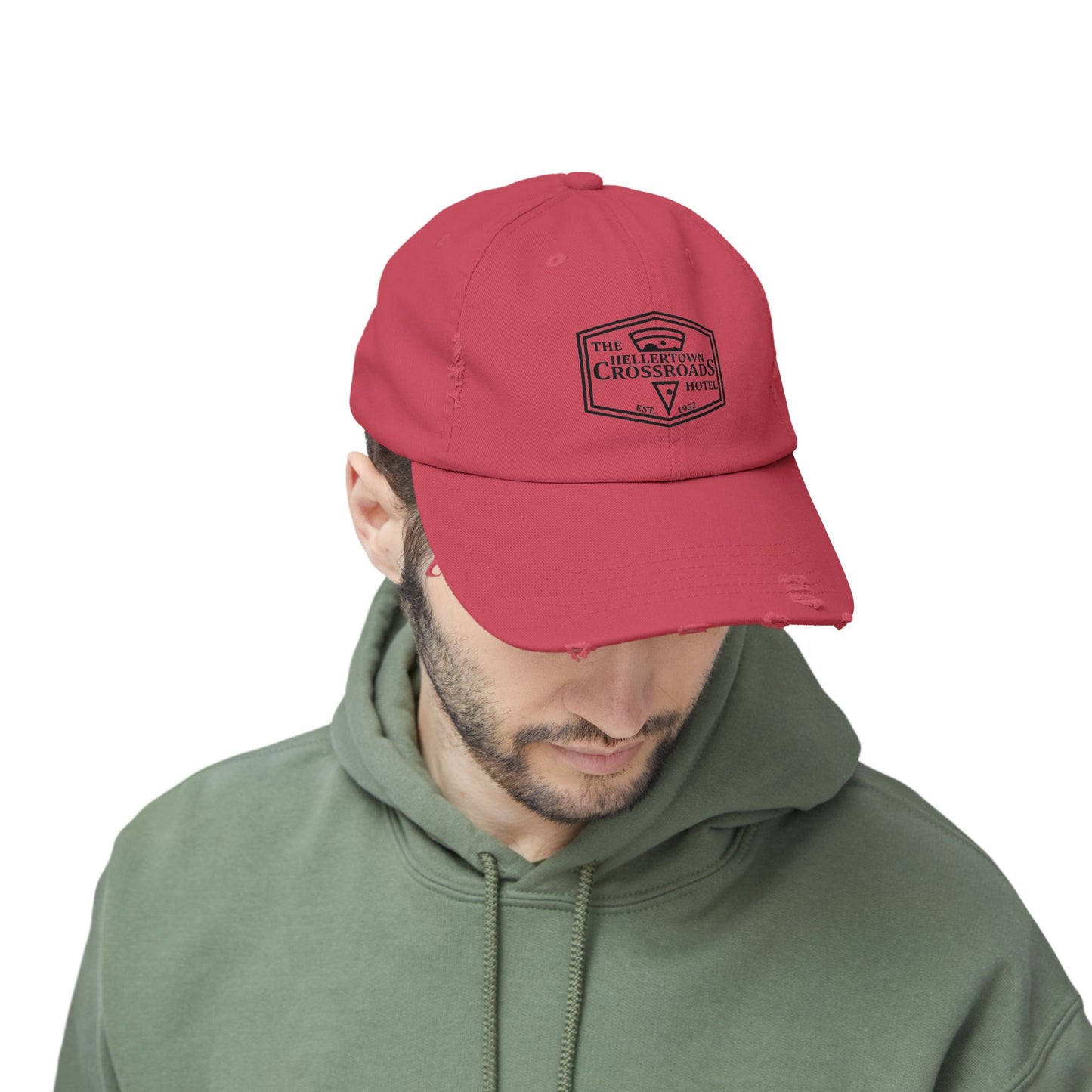 Vintage Distressed Cap - Hellertown Crossroads Hotel Design