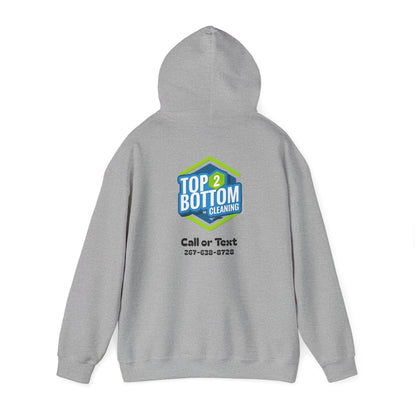 Top 2 Bottom Cleaning Hooded Sweatshirt