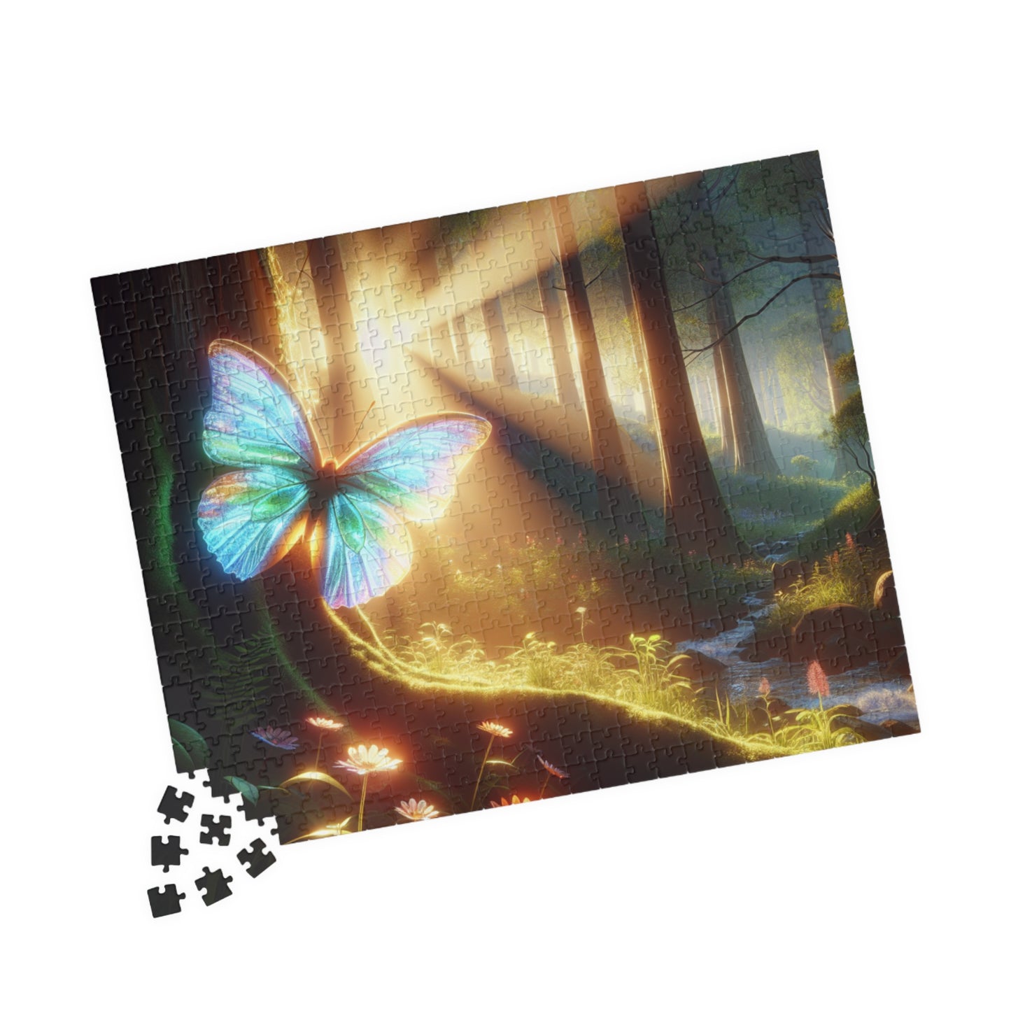 Enchanting Butterfly Forest Puzzle - 110/252/520/1014 Pieces