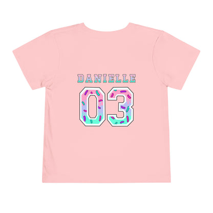 Toddler Short Sleeve Tee - Ice Cream Design