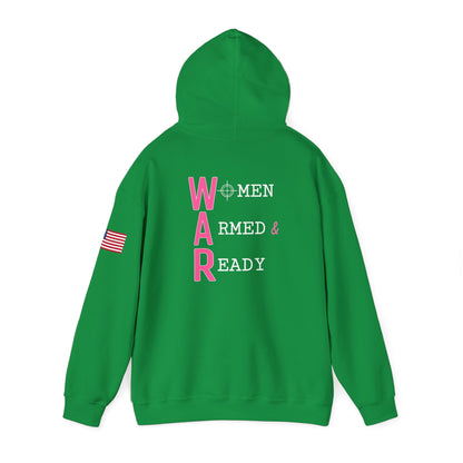 Women Armed & Ready Hooded Sweatshirt